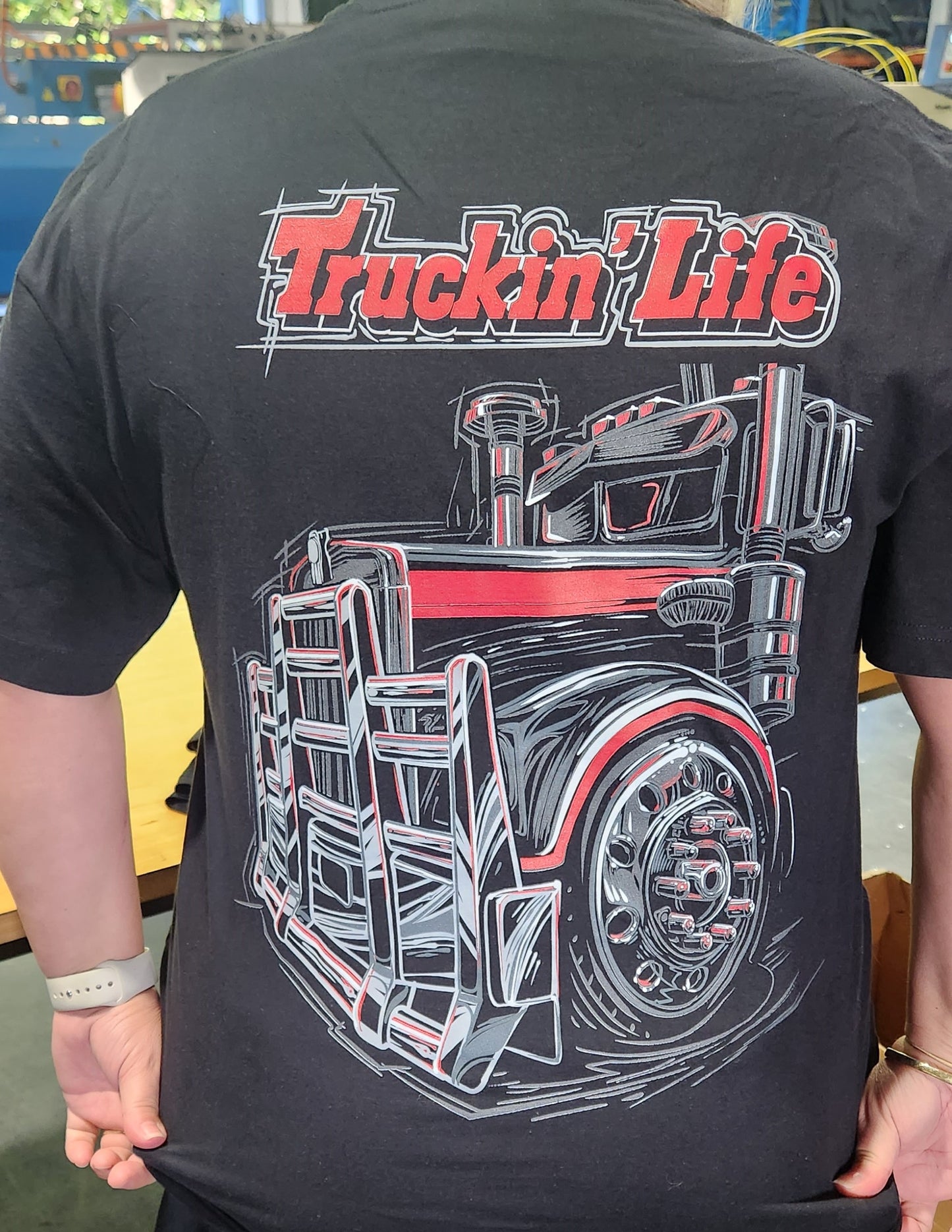 A Truckin Life Hoodie