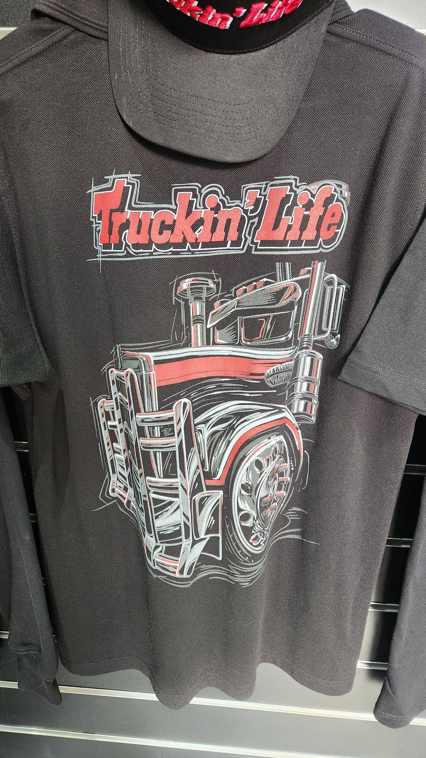 Polo Shirts Truckin Life