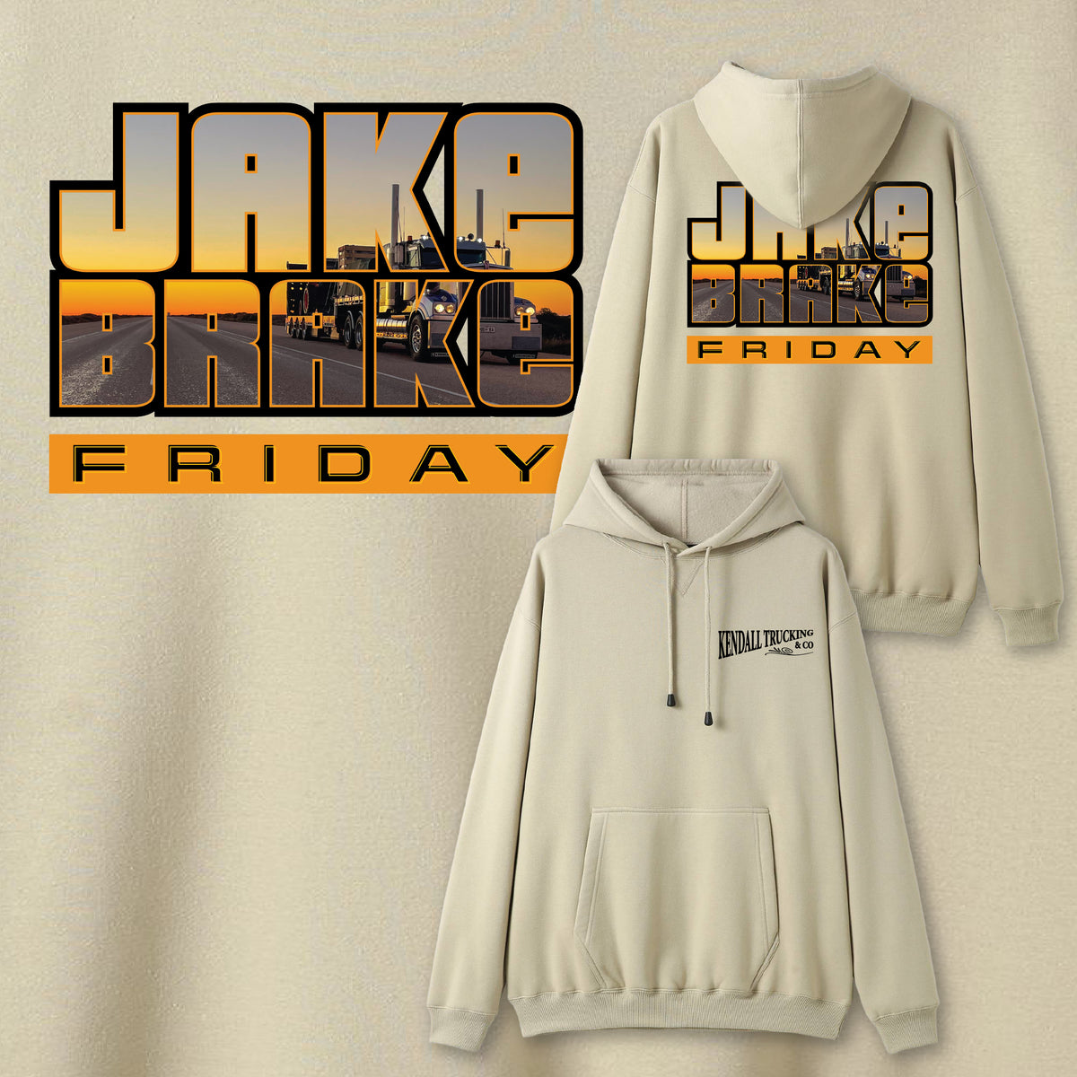 Kendall Jake Brake Friday Hoodie