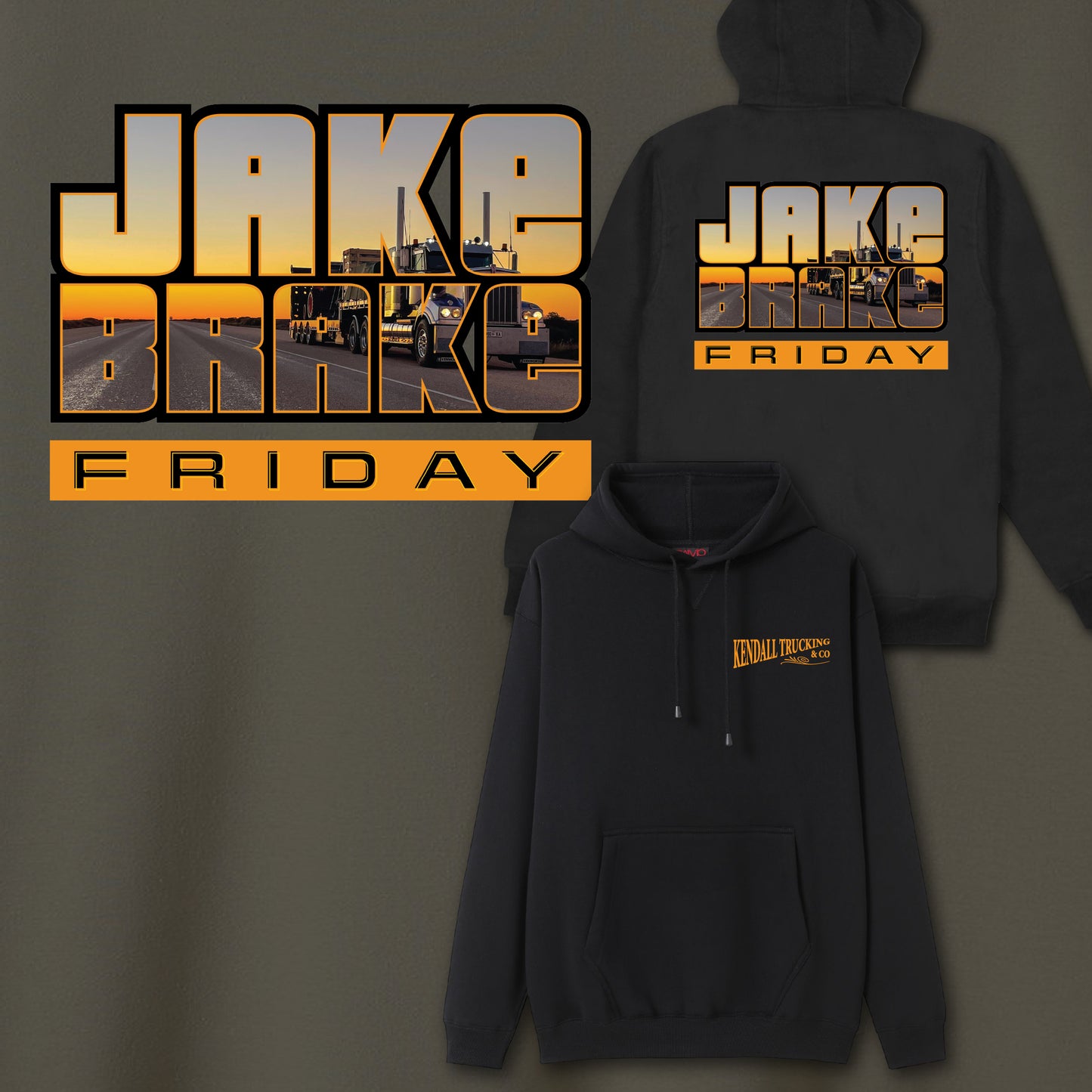 Kendall Jake Brake Friday Hoodie