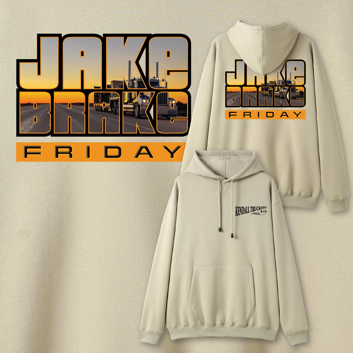 Kendall Jake Brake Friday Hoodie