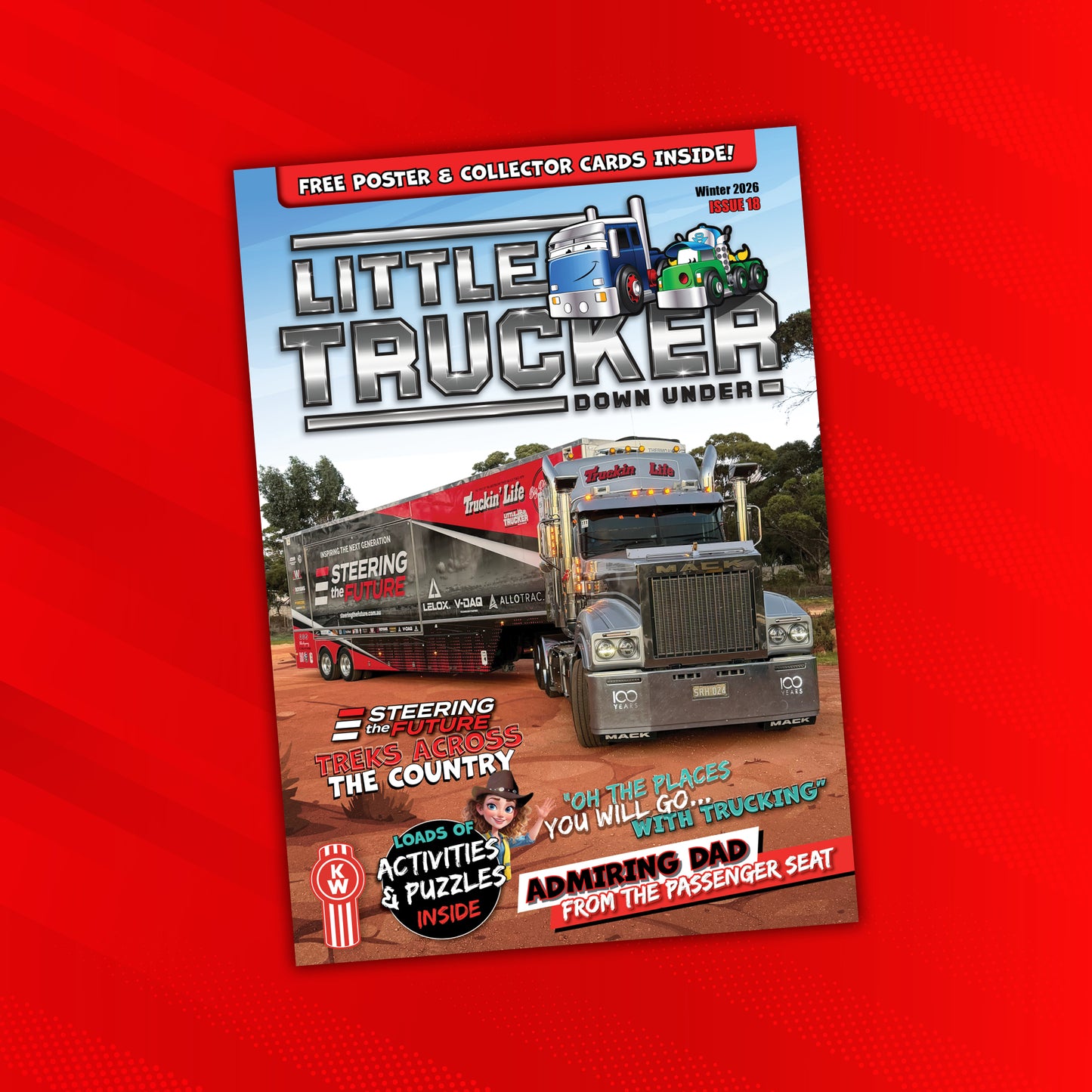 Little Trucker Down Under Annual Subscription
