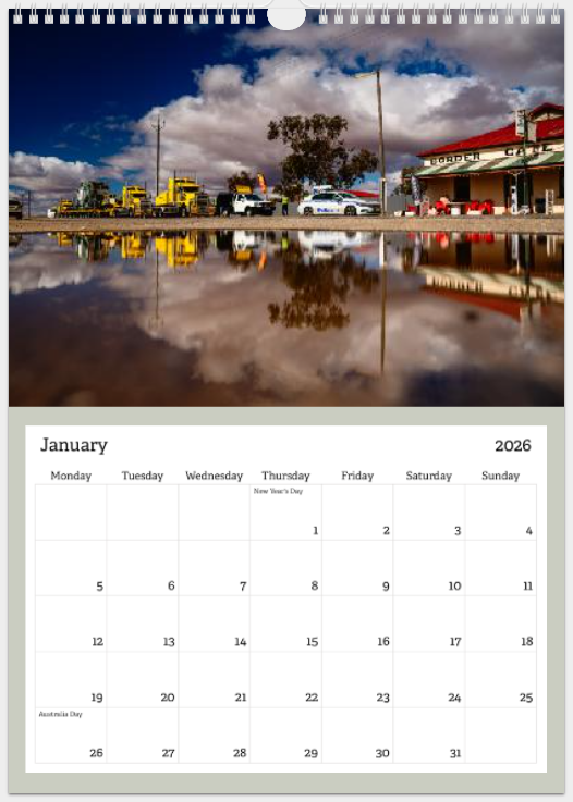 Copper Donkey Photo 2026 Truck Calendar