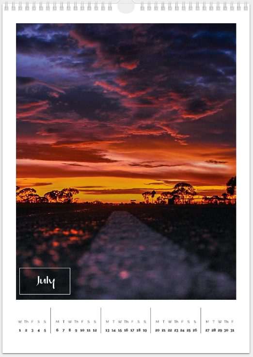 Copper Donkey Photo 2026 Landscape Calendar